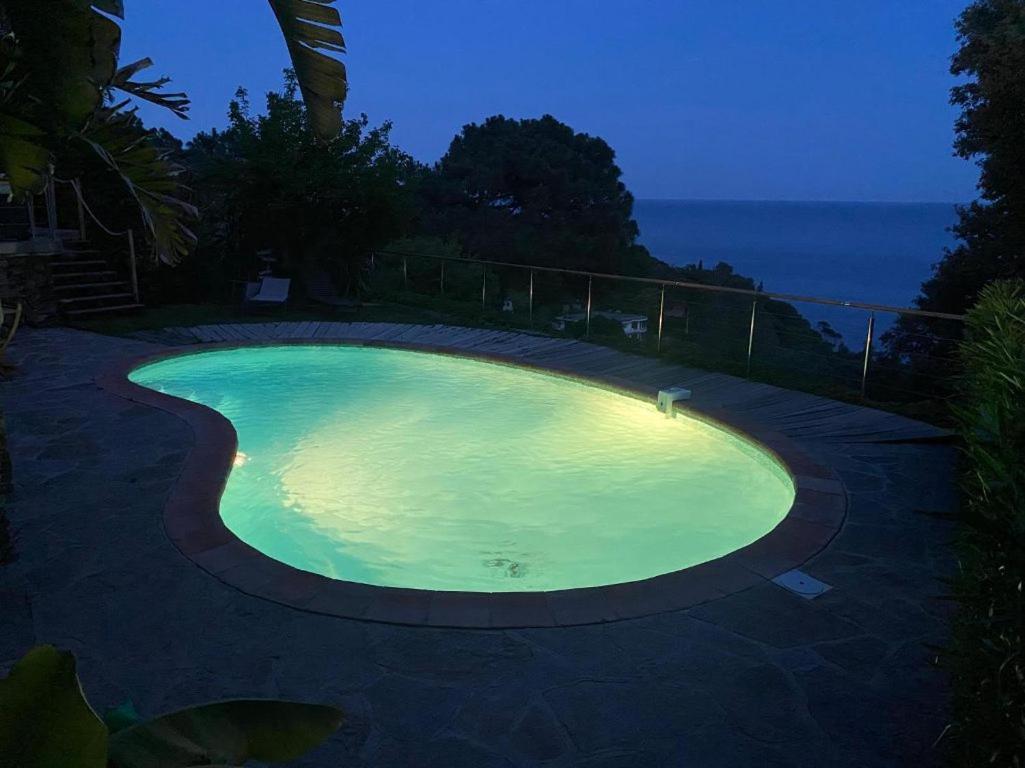 Villa Les Alizes Le Le Rayol-Canadel-sur-Mer Exteriör bild